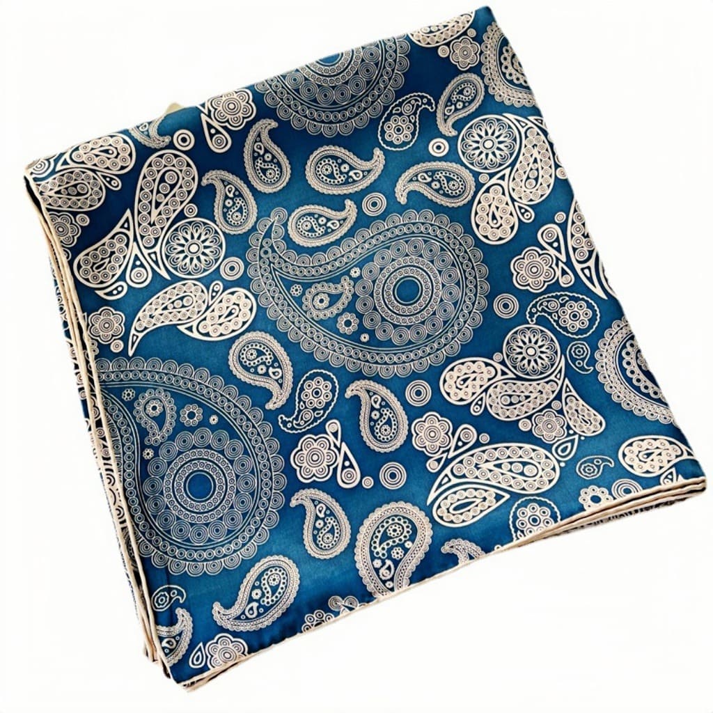 MaraSilk Pure Mulberry Silk Scarf - Square Crepe Satin MS569