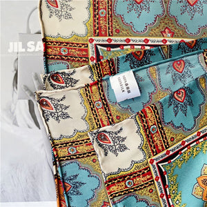 MaraSilk Pure Mulberry Silk Scarf - Square Crepe Satin MS571