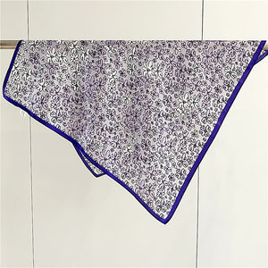 MaraSilk Pure Mulberry Silk Scarf Square Crepe Satin MS61-108