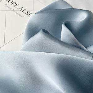 MaraSilk Pure Mulberry Silk Scarf Square Crepe Satin MS62-12