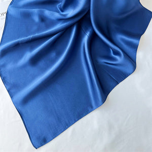 MaraSilk Pure Mulberry Silk Scarf Square Crepe Satin MS62-21