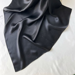 MaraSilk Pure Mulberry Silk Scarf Square Crepe Satin MS62-29