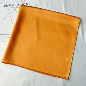 MaraSilk Pure Mulberry Silk Scarf Square Crepe Satin MS62-38