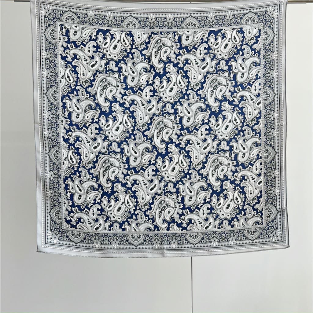 MaraSilk Pure Mulberry Silk Scarf - Square Crepe Satin MS66 25" x 25" MS6602