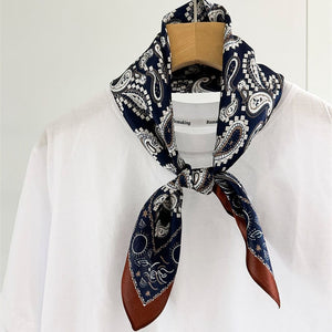 MaraSilk Pure Mulberry Silk Scarf - Square Crepe Satin MS69