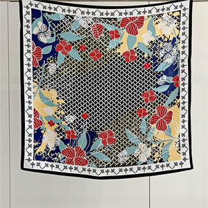 MaraSilk Pure Mulberry Silk Scarf - Square Crepe Satin MS71 25" x 25" MS7103