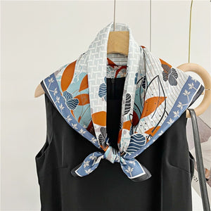 MaraSilk Pure Mulberry Silk Scarf - Square Crepe Satin MS71