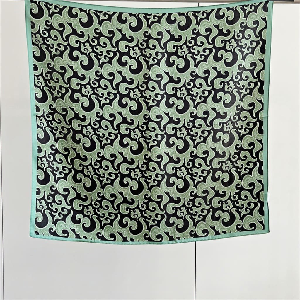 MaraSilk Pure Mulberry Silk Scarf - Square Crepe Satin MS72 25" x 25" MS7204