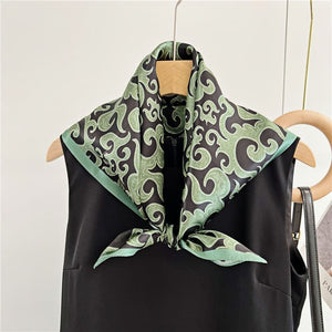 MaraSilk Pure Mulberry Silk Scarf - Square Crepe Satin MS72