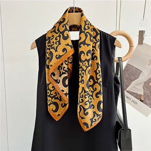 MaraSilk Pure Mulberry Silk Scarf - Square Crepe Satin MS72