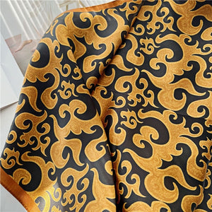 MaraSilk Pure Mulberry Silk Scarf - Square Crepe Satin MS72