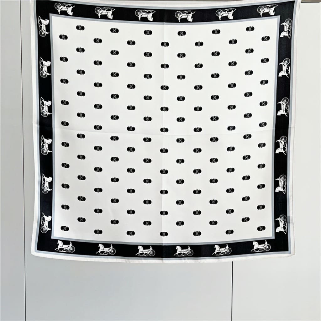 MaraSilk Pure Mulberry Silk Scarf - Square Crepe Satin MS72 25" x 25" MS7208