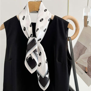 MaraSilk Pure Mulberry Silk Scarf - Square Crepe Satin MS72