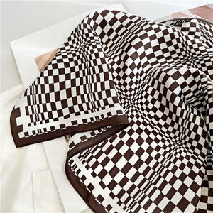 MaraSilk Pure Mulberry Silk Scarf - Square Crepe Satin MS77