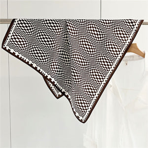 MaraSilk Pure Mulberry Silk Scarf - Square Crepe Satin MS77