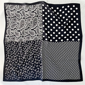 MaraSilk Pure Mulberry Silk Scarf - Square Crepe Satin MS78 25" x 25" MS7801