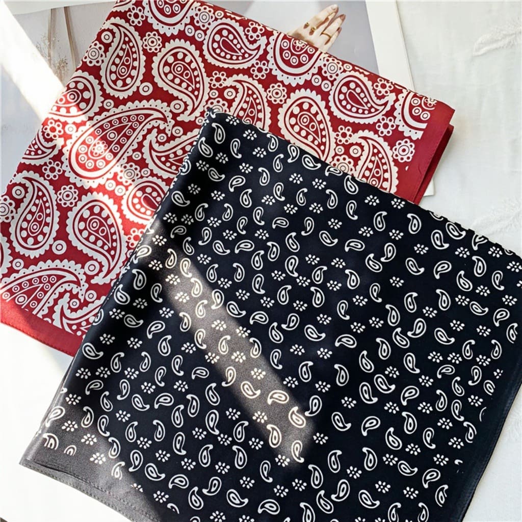 MaraSilk Pure Mulberry Silk Scarf - Square Crepe Satin MS78