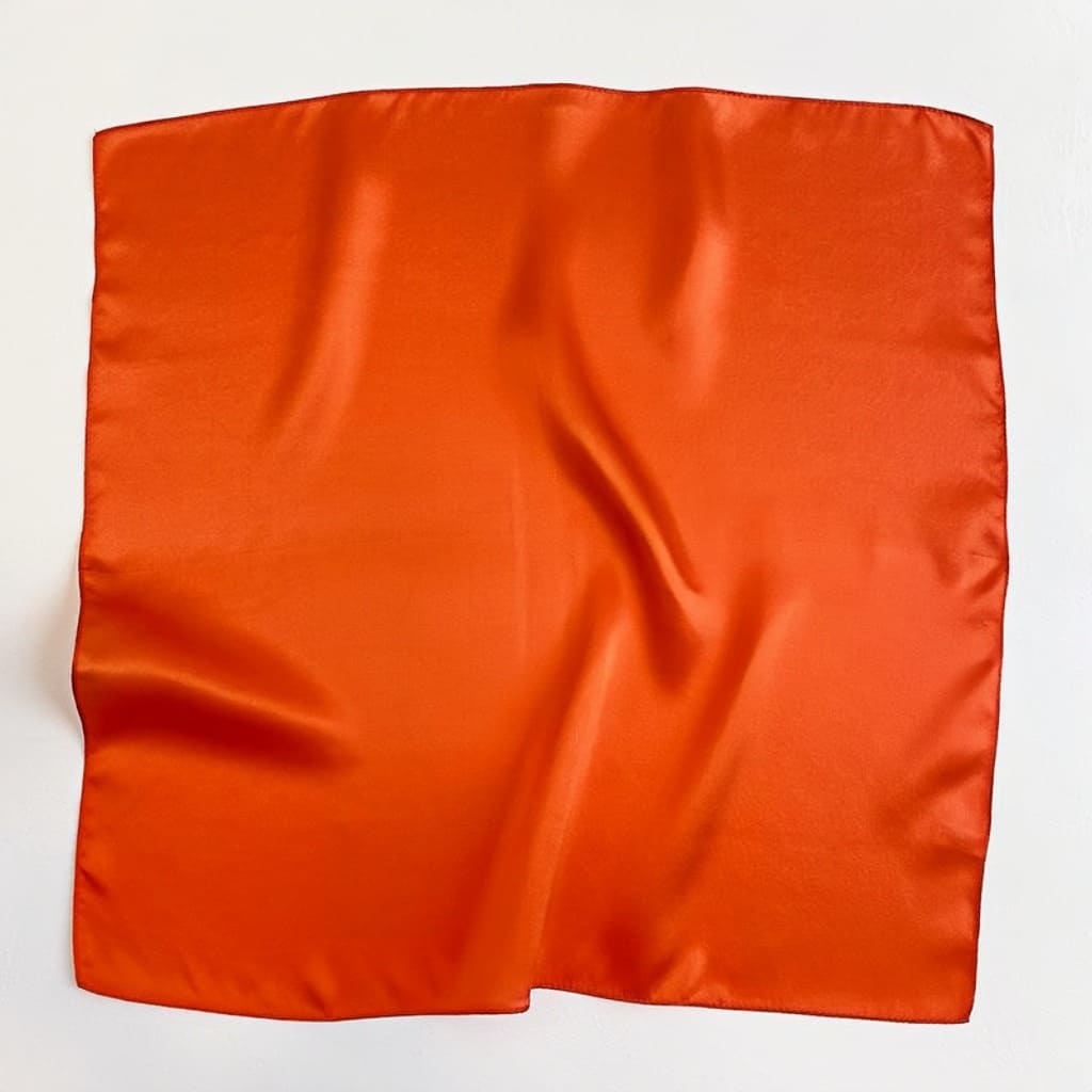 MaraSilk Pure Mulberry Silk Scarf - Square Crepe Satin MS810