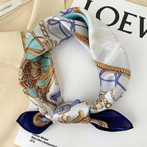 MaraSilk Pure Mulberry Silk Scarf - Square Crepe Satin MS811 20" x 20" MS81113