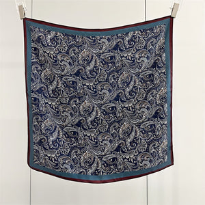 MaraSilk Pure Mulberry Silk Scarf - Square Crepe Satin MS82