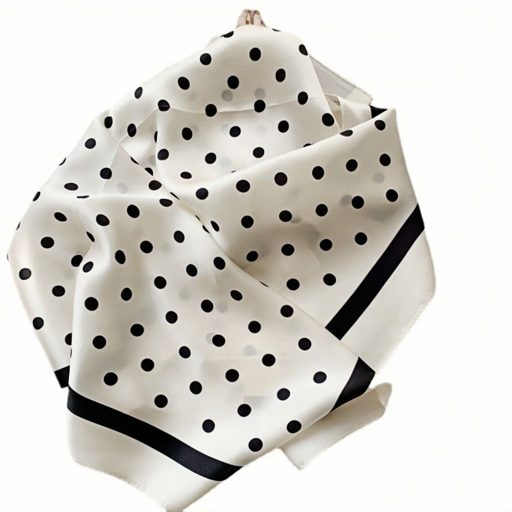 MaraSilk Pure Mulberry Silk Scarf - Square Crepe Satin MS83