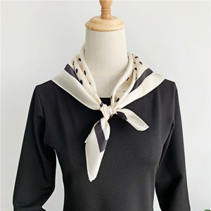 MaraSilk Pure Mulberry Silk Scarf - Square Crepe Satin MS83 25" x 25" MS8301