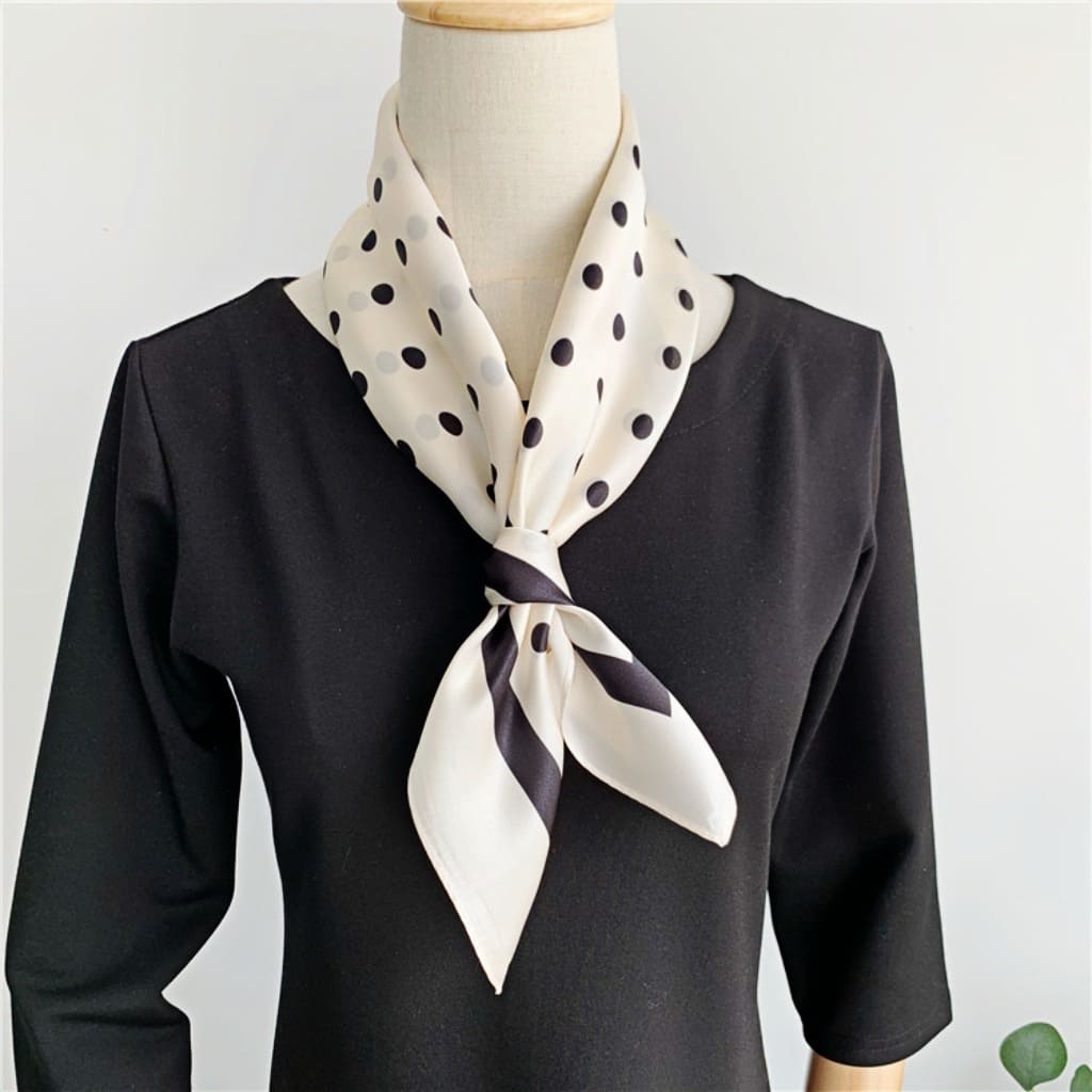 MaraSilk Pure Mulberry Silk Scarf - Square Crepe Satin MS83