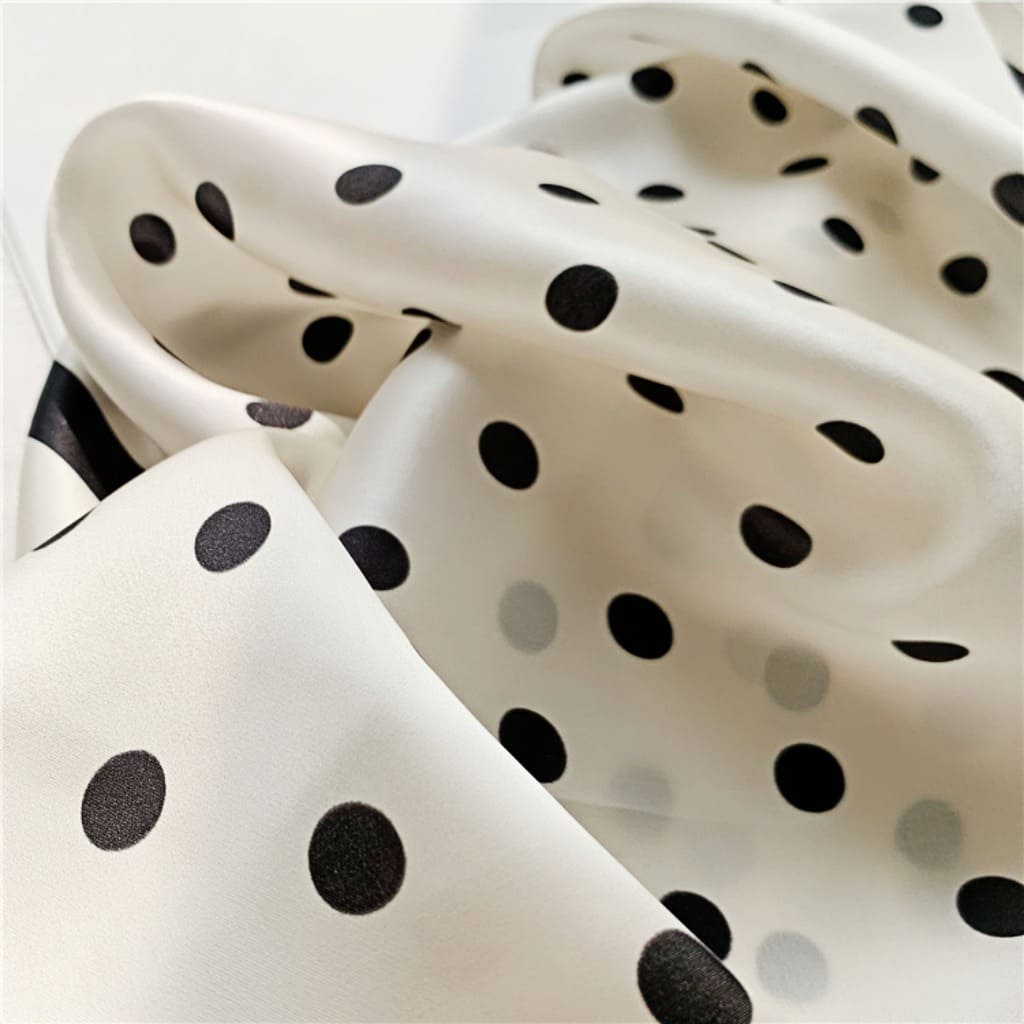 MaraSilk Pure Mulberry Silk Scarf - Square Crepe Satin MS83