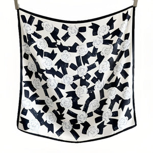 MaraSilk Pure Mulberry Silk Scarf - Square Crepe Satin MS832