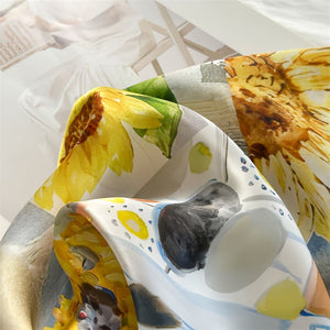 MaraSilk Pure Mulberry Silk Scarf - Square Crepe Satin MS833