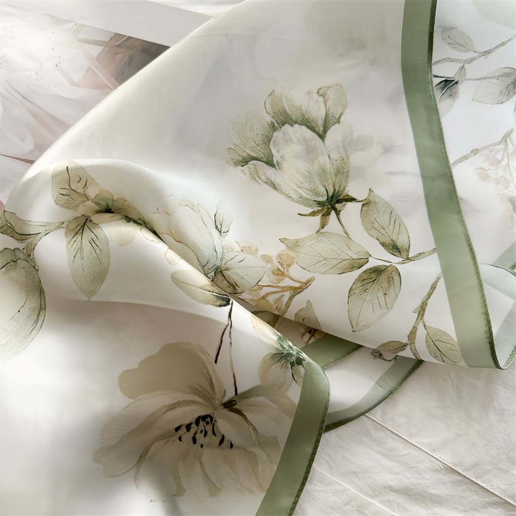 MaraSilk Pure Mulberry Silk Scarf - Square Crepe Satin MS833