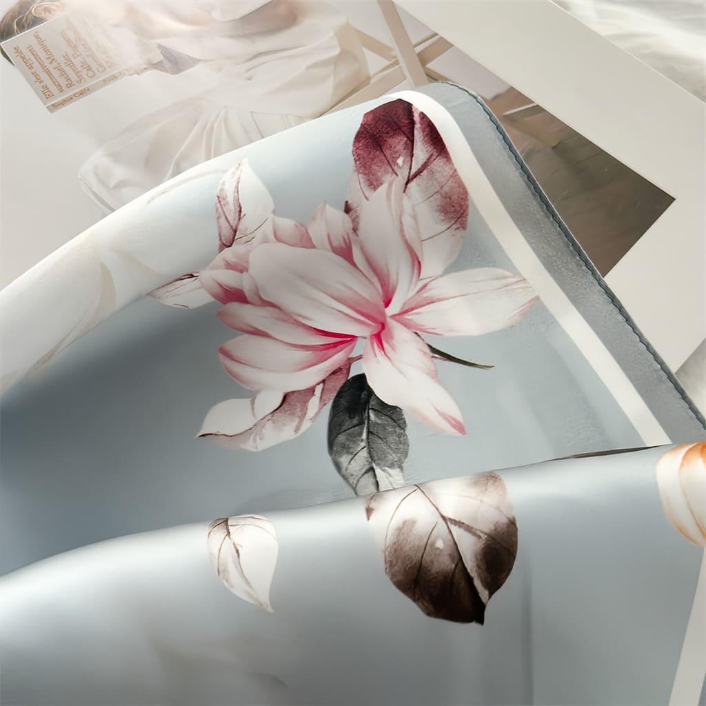 MaraSilk Pure Mulberry Silk Scarf - Square Crepe Satin MS833