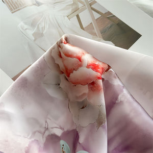 MaraSilk Pure Mulberry Silk Scarf - Square Crepe Satin MS833