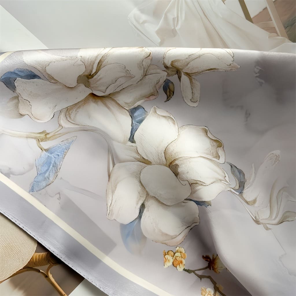 MaraSilk Pure Mulberry Silk Scarf - Square Crepe Satin MS833