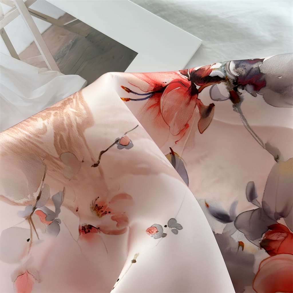 MaraSilk Pure Mulberry Silk Scarf - Square Crepe Satin MS833