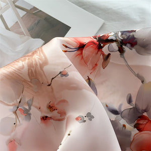 MaraSilk Pure Mulberry Silk Scarf - Square Crepe Satin MS833