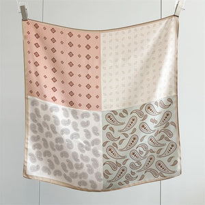 MaraSilk Pure Mulberry Silk Scarf - Square Crepe Satin MS852 25" x 25" MS85207
