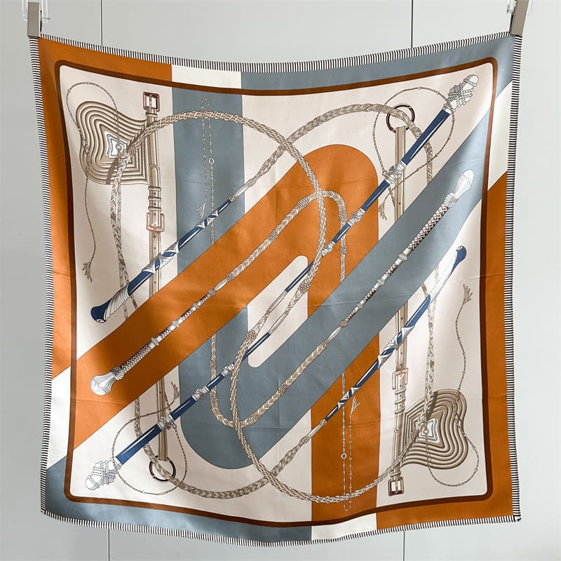 MaraSilk Pure Mulberry Silk Scarf - Square Crepe Satin MS855 34" x 34" MS85501