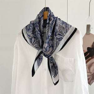 MaraSilk Pure Mulberry Silk Scarf - Square Crepe Satin MS881