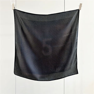 MaraSilk Pure Mulberry Silk Scarf - Square Crepe Satin MS92 25" x 25" MS9201