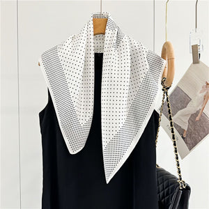 MaraSilk Pure Mulberry Silk Scarf - Square Crepe Satin MS92