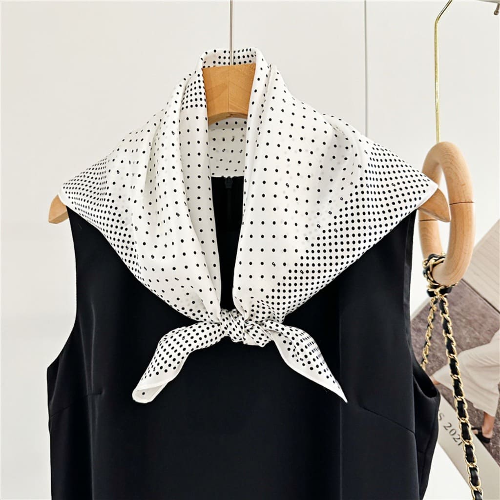 MaraSilk Pure Mulberry Silk Scarf - Square Crepe Satin MS92