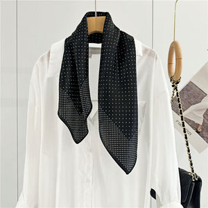 MaraSilk Pure Mulberry Silk Scarf - Square Crepe Satin MS92