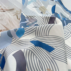 MaraSilk Pure Mulberry Silk Scarf - Square Crepe Satin MS94