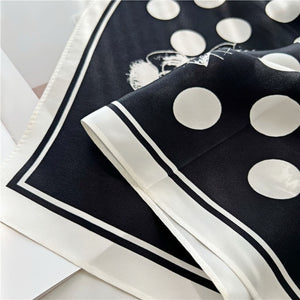 MaraSilk Pure Mulberry Silk Scarf - Square Crepe Satin MS94