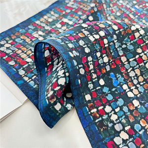 MaraSilk Pure Mulberry Silk Scarf - Square Crepe Satin MS94