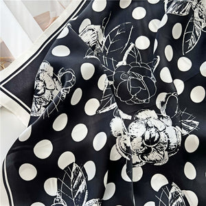 MaraSilk Pure Mulberry Silk Scarf - Square Crepe Satin MS94