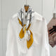 MaraSilk Pure Mulberry Silk Scarf - Square Crepe Satin MS945 25" x 25" MS94501