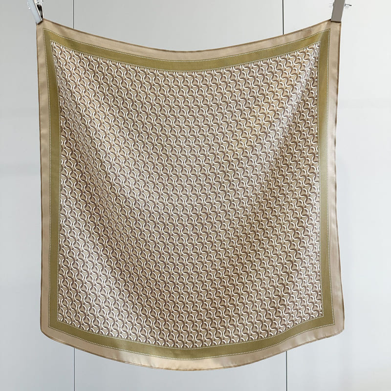 MaraSilk Pure Mulberry Silk Scarf - Square Crepe Satin MS949 25" x 25" MS94901