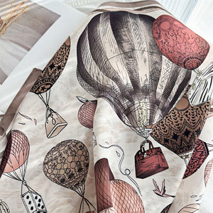 MaraSilk Pure Mulberry Silk Scarf - Square Crepe Satin MS98